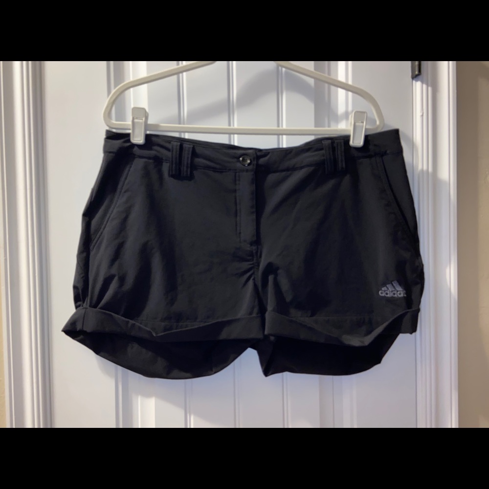 Almost new adidas shorts, black